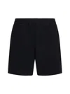 Givenchy Elastic Waist Shorts In Black