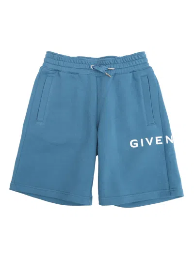 Givenchy Kids' Shorts In Blue