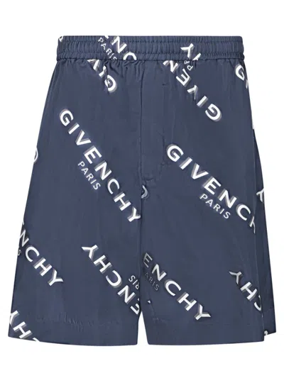 Givenchy Shorts In Blue