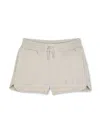 Givenchy Logo Shorts In Beige