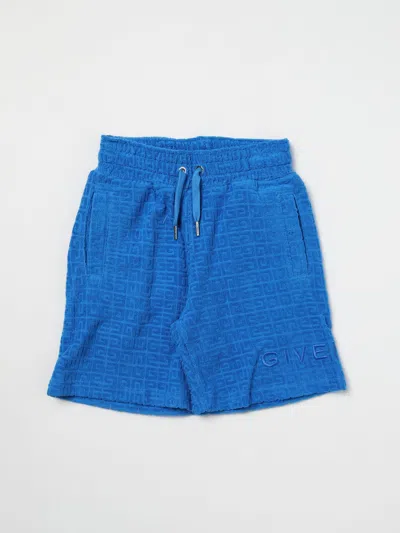 4g jacquard givenchy kids shorts Givenchy Kids' Boys Blue 4g Jacquard Towelling Shorts ModeSens