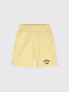 Givenchy Kids'  Cotton Shorts With Logo In Yellow
