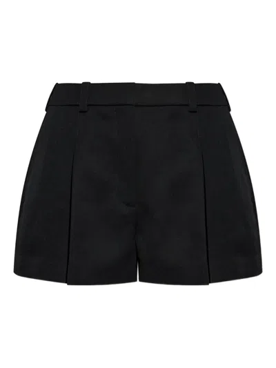 GIVENCHY PLEATED WOOL SHORTS