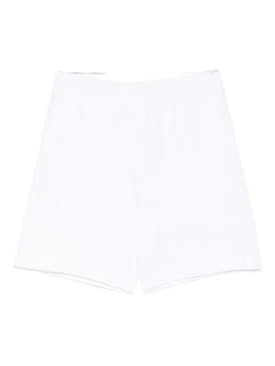 Givenchy Logo Cotton Shorts In White