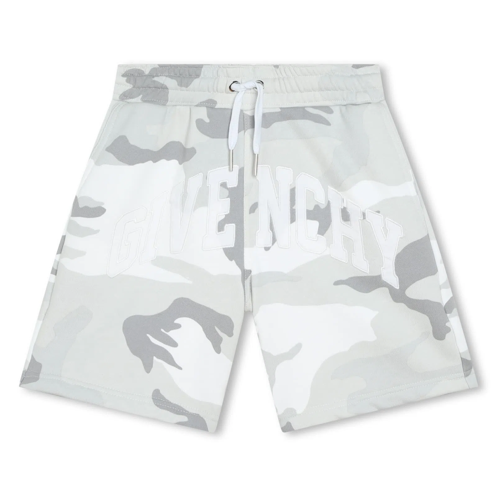Givenchy Kids logo-print casual shorts - Grey