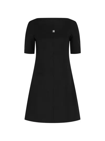 Givenchy Short-sleeve Mini Dress In Black