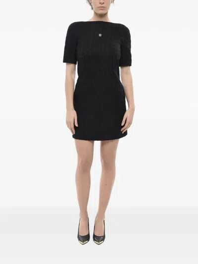 Givenchy Short-sleeve Mini Dress In Black
