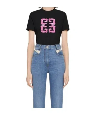 Givenchy Short-sleeved T-shirt In Black
