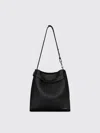 Givenchy Medium Grained Leather Belted Shoulder Bag In Black