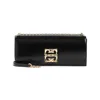 Givenchy Structured Black Calf Leather Shoulder Bag In Black