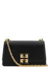 Givenchy Small 4g Leather Crossbody Bag In Black