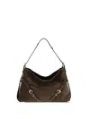 Givenchy Black Calf Leather Bos Taurus Shoulder Bag In Black