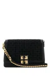 Givenchy Canvas 4g Multicarry Shoulder Bag With Embroidery In Black