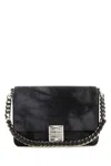 Givenchy Multicolor Canvas 4g Shoulder Bag In Black