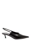 Givenchy Show Kitten-heel Slingback Leather Pumps In Multicolor