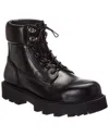 Givenchy Show Leather Boot In Black