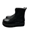 Givenchy Streamlined Leather Ankle Boots In Black