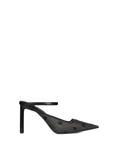 Givenchy Show Pointy-toe Mules In Black