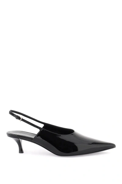 Givenchy Show Slingback Pumps In Black