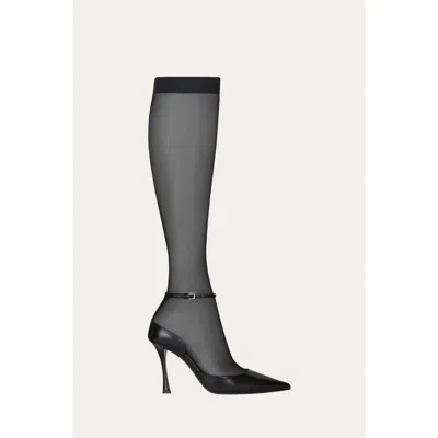 Givenchy Show Stocking Pump 95mm_black