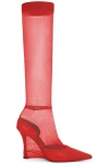 Givenchy Show Stocking Pump In Red