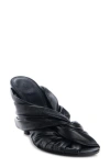 Givenchy Show Twist Leather Mule Pumps In Black
