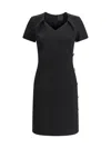 Givenchy Dress In Punto Milano With Buttons