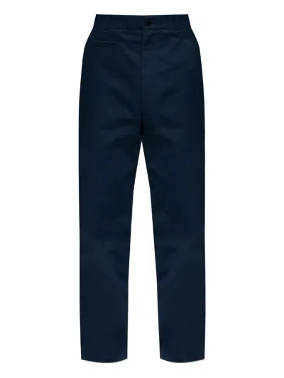 Givenchy Straight-leg Chino Pants In Blue