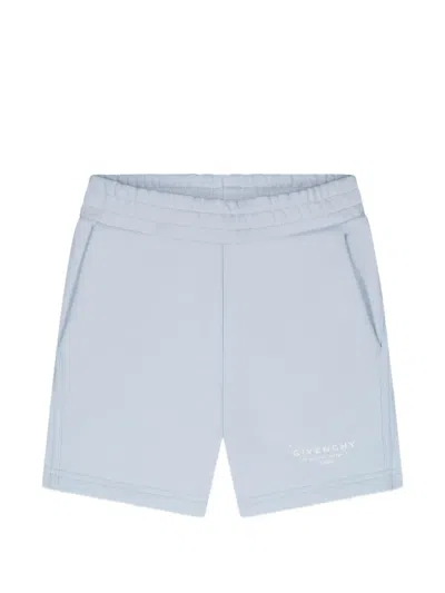 Givenchy Kids' Side-pockets Shorts In Blue