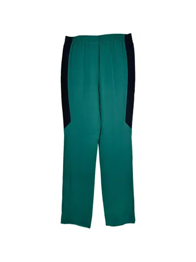 Pre-owned Givenchy Side-stripe Track Pants In Green