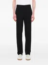 Givenchy Side-zip Tailored Trousers In Black