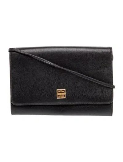 Pre-owned Givenchy Signature Evening Bag In Black
