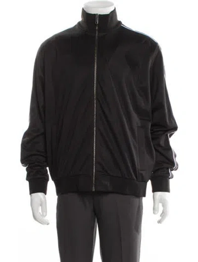 Pre-owned Givenchy Signature Logo Bomber Jacket In Gray