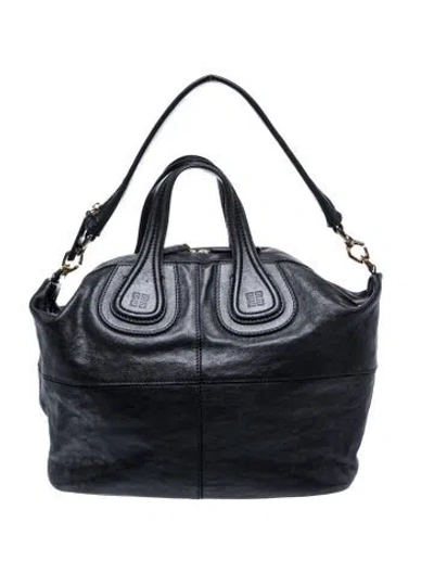 Pre-owned Givenchy Signature Nightingale In Black