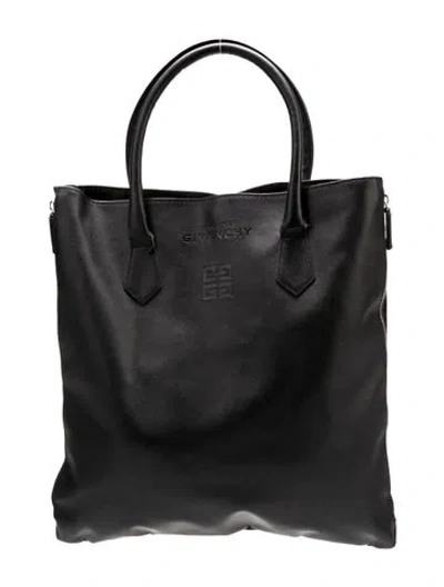 Pre-owned Givenchy Signature Top Handle Bag In Black