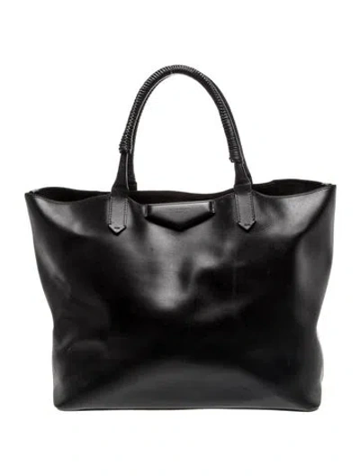 Pre-owned Givenchy Signature Tote In Black