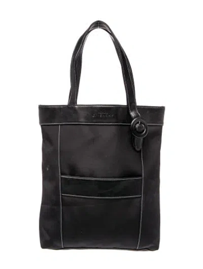 Pre-owned Givenchy Signature Tote In Black