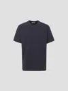 Givenchy Cotton Crew Neck T-shirt In Blue