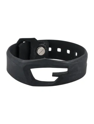 Pre-owned Givenchy Silicone Giv Cut Wrap Bracelet In Multi