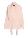 Givenchy Scarf-detail Silk Blouse In Beis