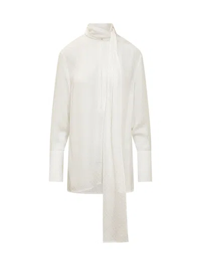 Givenchy Silk Blouse In White