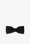Givenchy Silk Bow Tie In Black