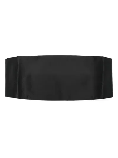 Givenchy Silk Cummerbund In Black