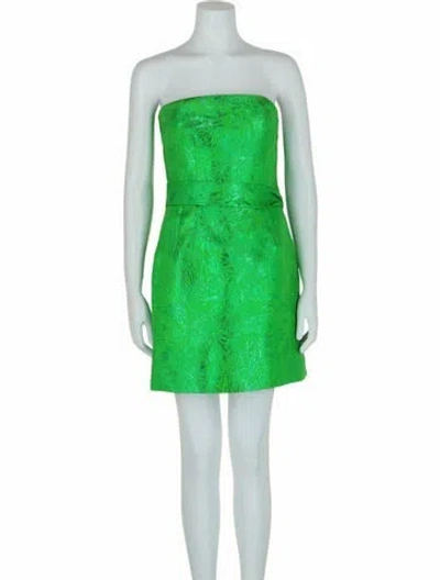 Pre-owned Givenchy Silk Dress W/ Tags In Green