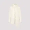 Givenchy Women Cream Silk Foulard Blouse In White