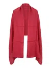 Givenchy Silk Jacquard Shawl In Red
