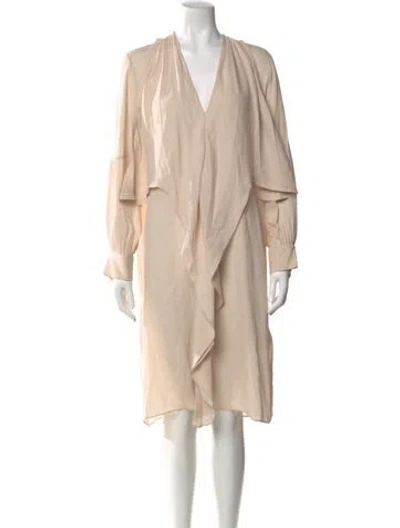 Pre-owned Givenchy Silk Mini Dress In Pink