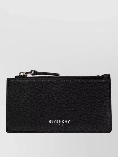 Givenchy Silk Nylon Wallets Textured Finish