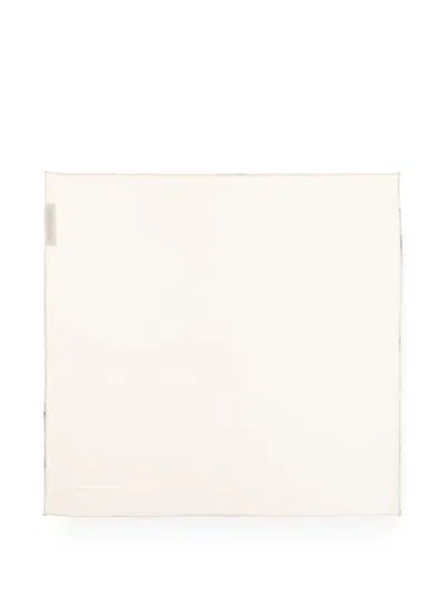 Givenchy Silk Pocket Square In Neutral