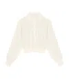 Givenchy Silk Polo Shirt In Neutral